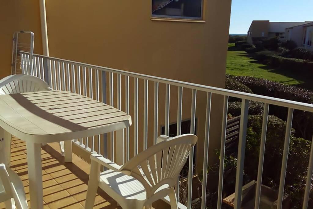 Capao Appartement Climatise Grande Terrasse Place Parking & Piscine Agde Exterior foto